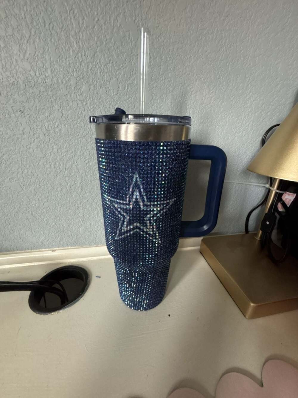 The Memory Company Dallas Cowboys Bling Colossal 40 oz Tumbler